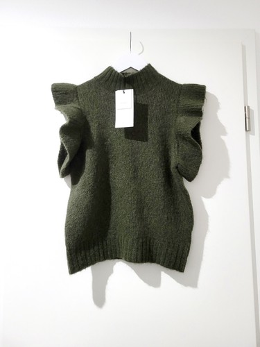 Zara weste mit wolle - weste,