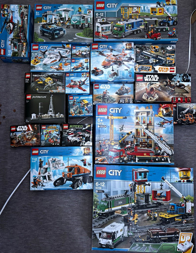Lego leerkarton sammlung - lego,