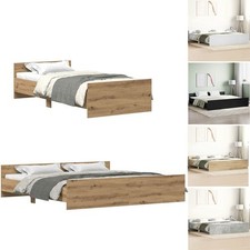 Bettgestell mit Kopf und Fußteil Bett Bettrahmen Gästebett Einzelbett Doppelbett