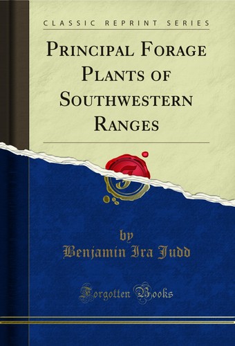 Principal forage plants - principal,