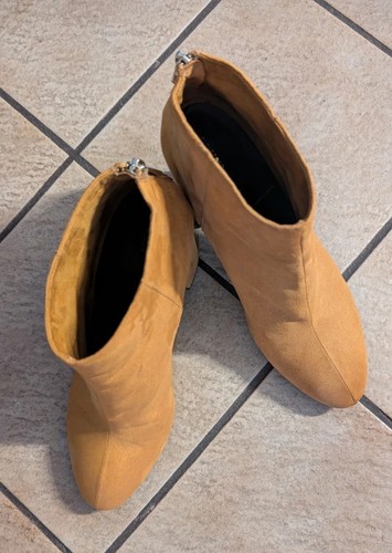 Damenstiefelette senfgelb von - damenstiefelette,