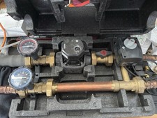 Pumpengruppe Heizkreis 3-WEGE-MISCHER 20-50°C Fußbodenheizung mit Thermostat