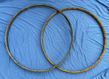 1 Paar Oldtimer Wulstfelgen 28 Zoll Laufräder Felgen Fahrrad Felgenringe