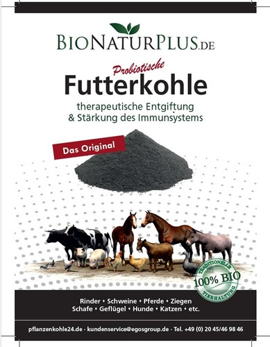 Futterkohle bionaturplus - futterkohle, kg