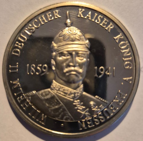 Medaille kaiser wilhelm - kaiser, ii