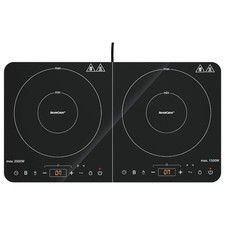 Induktionskochplatte Doppelinduktionskochplatte Kochplatte Herd Touch Sensor NEU