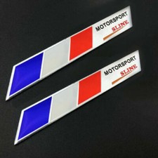 2pcs France Fahne Flagge ALU