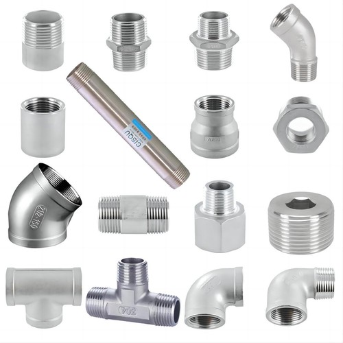 Gewinde fittings aus edelstahl - aus,