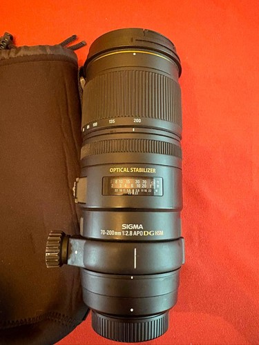 Sigma 200mm f2 8 - ex, dg
