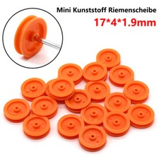 17*4*1.9mm Mini Kunststoff Riemenscheibe Antriebsrad RC Modellbau Spielzeug DIY
