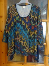 ´ SARA LINDHOLM Zipfel Tunika Überwurf Lagenlook, Gr. 52