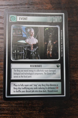 Star trek ccg first - star, contact