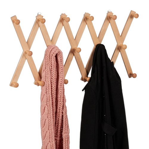 Wandgarderobe holz ausziehbare - wandgarderobe,