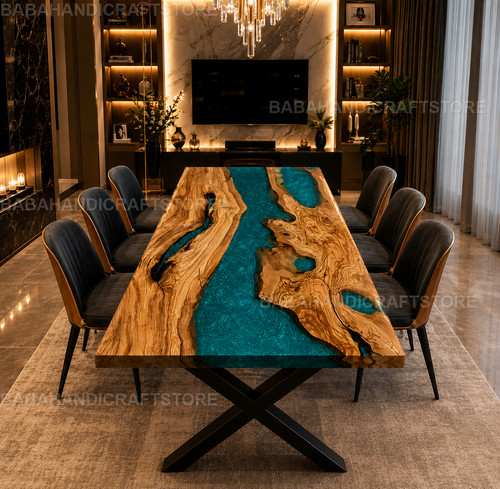 Luxus live edge - luxus, olivenholz