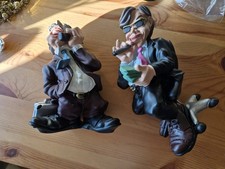 Figurengruppe Antartidee 2 Figuren Manager und Boss Wunderschön Top Zustand!