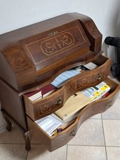 Sekretär Schreibkommode, 2 Schubladen, 1 Tür, Kiefer, Bürotisch