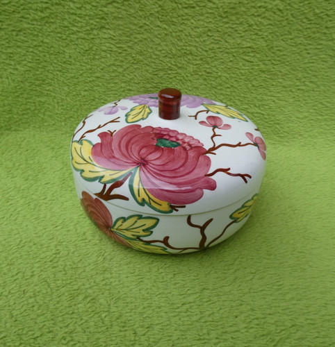 Art deco keramik - deco, deckeldose