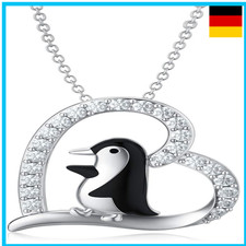 Sterling Silber Tier Halskette