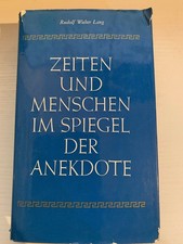 Rudolf walter lang - zeiten, und