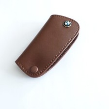 Original BMW Schlüsseltasche Autoschlüsseltasche Etui Leder Braun Keyless Go
