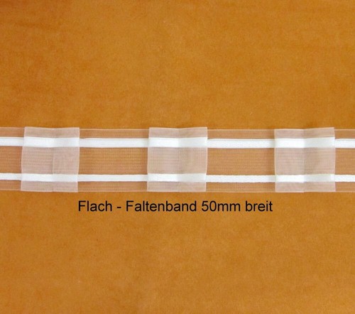 Gardinenband transparent - 3m,
