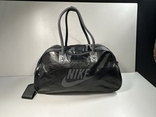 Nike Weekender Unisex Schwarz Reisetasche Sporttasche Vintage 55x30cm Kunstleder