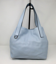 Coccinelle Light Blue Pebbled