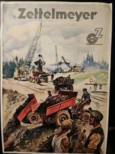 Original Zettelmeyer Autoschütter Typ A2 Autoschütter Prospekt Broschüre 50er