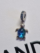 PANDORA BLUE MURANO STONE