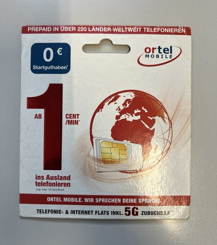 Prepaid sim karte 015777776977 - sim,