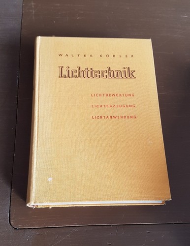 Lichttechnik lichtbewertung - -,