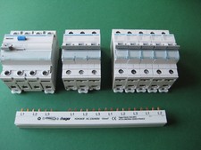 5x Hager B16-1 +1x B16-3 +1x