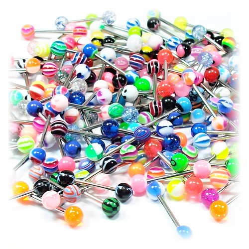 Zungenpiercing kugeln - ,
