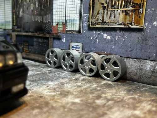 Porsche turbo modellbau felgen - modellbau,