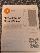 PC Radiator EK CoolStream