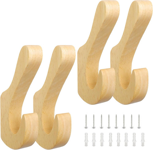 Garderobenhaken aus holz - garderobenhaken,