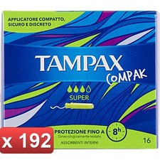 TAMPAX.  192 STÜCK - COMPAK