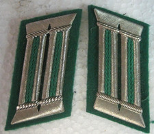 NVA Kragenspiegel  NVA Effekten  Volkspolizei  Wachtmeister  Polizei Militaria