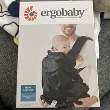 Ergobaby Rain Cover in Schwarz, unbenutzt und neu