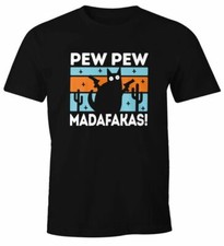 Herren T-Shirt Pew Pew