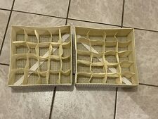 Socken & Unterwäsche Organizer 2 Stück 31 x 31 Aufbewahrungsbox