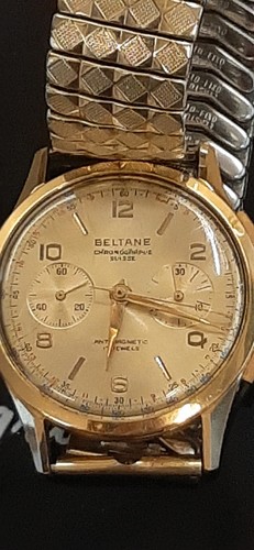 Chronographe suisse 18k - suisse, gold