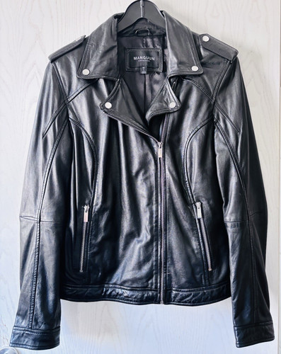 Manguun damen biker lederjacke - damen,