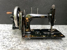 Antike handkurbel nähmaschine - antike, handkurbel-nähmaschine