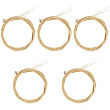  5 Sets Saiten Akustik Bass Bassgitarren -Accessoire Bassgitarrendraht