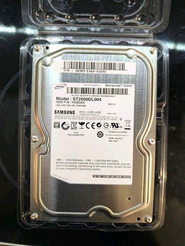 Samsung 2tb hdd st2000dl004 - 2tb,