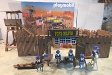 Playmobil 3773 Western Fort Bravo Nordstaaten 5 Soldaten OVP 