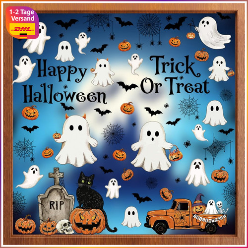 Halloween fensterbilder - halloween,