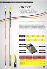 Germina SX 901 Worldcup CL 196 cm Langlaufski Klassisch mit SNS Profil Bindung