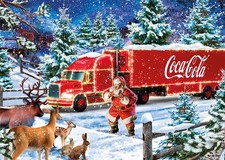 Puzzle (1000 T.) Coca Cola - Der Weihnachtstruck (Schmidt-Spiele) NEU/OVP